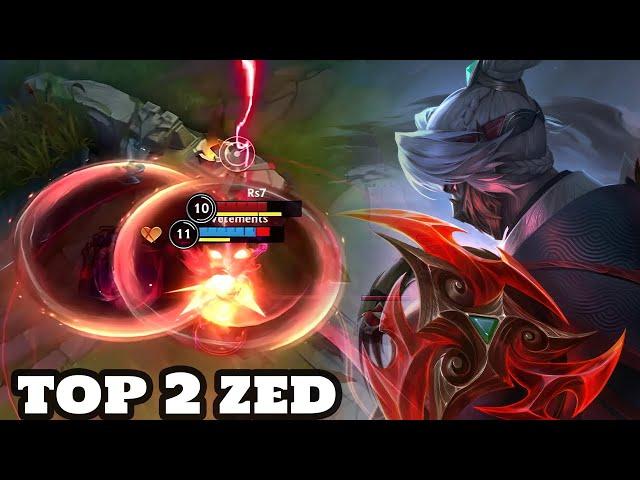 Wild Rift Zed - Top 1 Zed Gameplay Rank sovereign