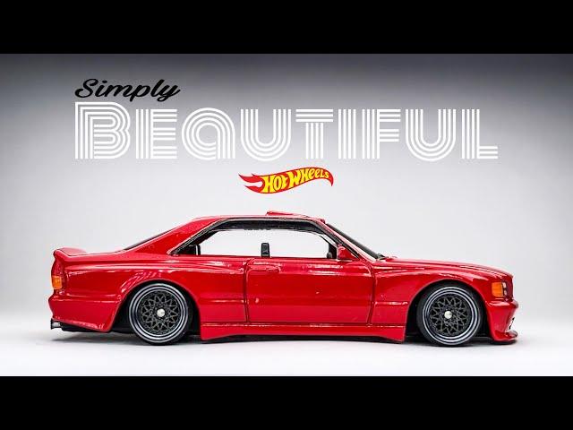 How to turn your regular Hotwheels looks cool | Simple Custom Hotwheels | Mercedes Benz 560 SEC AMG