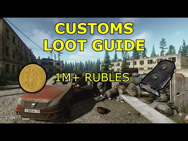 Customs Loot Guide for Dummies - Escape From Tarkov