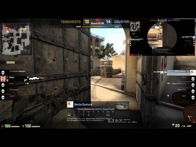 CS:GO - How2 get outplayed by unranked Bertie Babbie Dastard