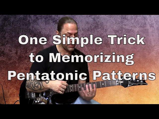 1 Weird Trick to Memorizing Pentatonic Patterns | GuitarZoom.com