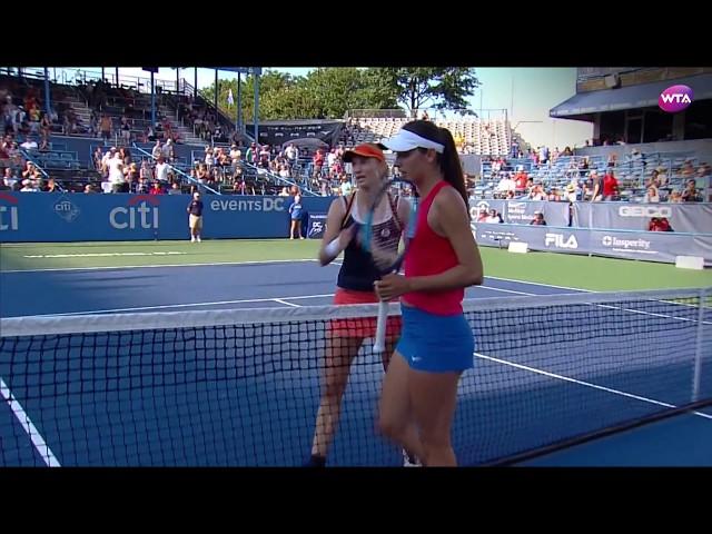 2017 Citi Open Semifinals | Ekaterina Makarova vs Océane Dodin | WTA Highlights