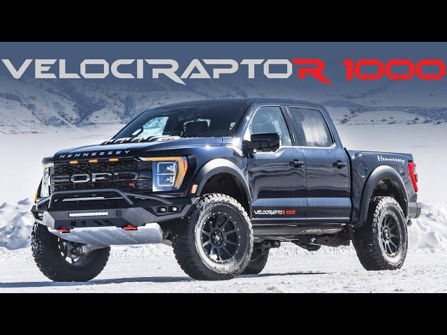 THE NEW KING | VelociRaptoR 1000 | 1,000 HP Ford Raptor R by Hennessey