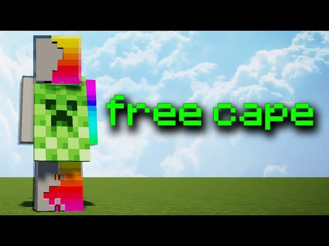 how to get a FREE Minecraft Cape...