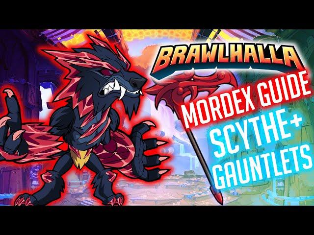 Pro Brawlhalla Guide | Easy Mordex Scythe And Gauntlet Combos And Strings!