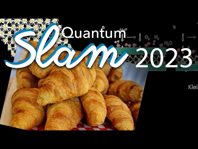 Drums and Croissants | Quantum Science Slam (Lukas Schleicher)