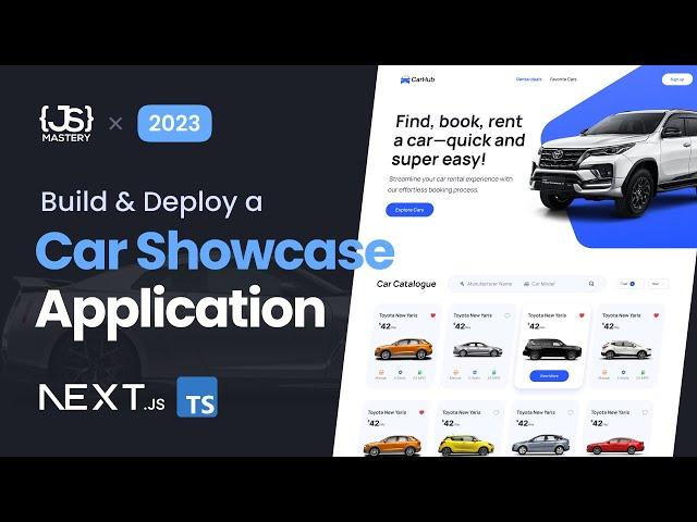 Build and Deploy a Modern Next.js Application | React, Next JS, TypeScript, Tailwind CSS