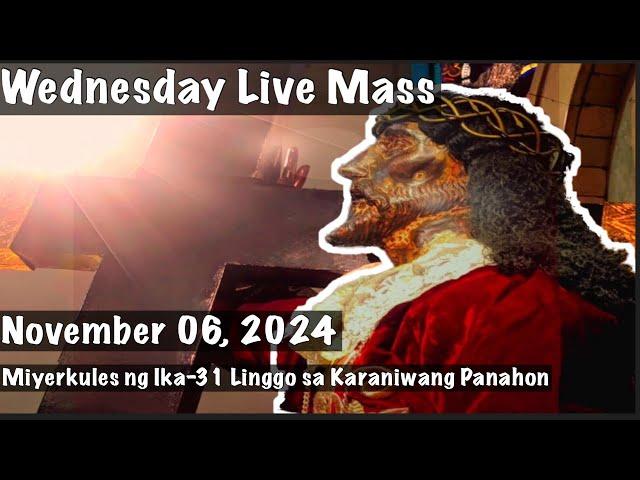 Quiapo Church Live Mass Today November 06, 2024 Wednesday