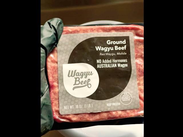 Australian Wagyu Burgers  #wagyu#food#cooking#wow#beef#australia#guga#yummy#juicy#meat#foodie#fyp