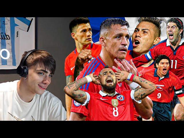 Reaccionando a los MEJORES GOLES de CHILE en su HISTORIA pt2