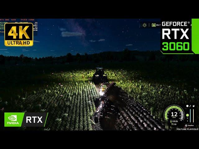 Farming Simulator 25 | RTX 3060 12GB - 32GB RAM ( 4K Maximum Settings RTX OFF / DLSS ON )