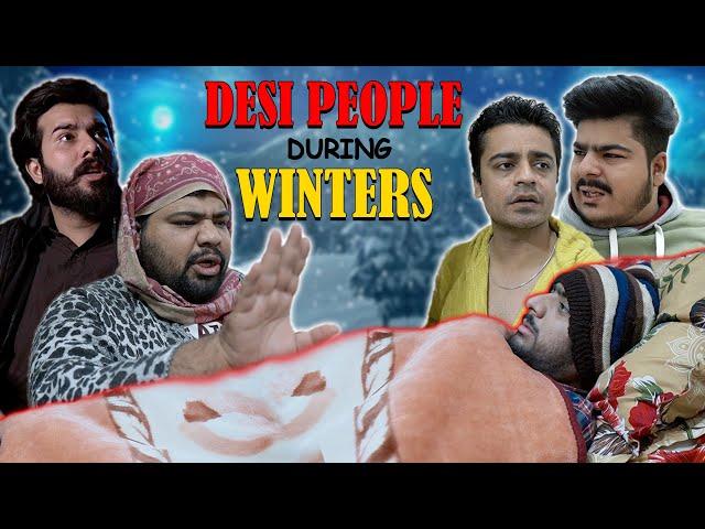 Desi People During Winters | Unique MicroFilms | Comedy Skit | UMF