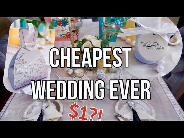 DOLLAR TREE WEDDING DECOR {GABRIELLAGLAMOUR}