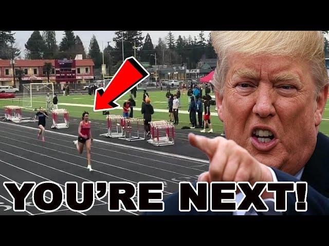 Oregon is F**KED! Trump opens investigation after TRANSGENDER DEMOLISHES girls in Track and Field!