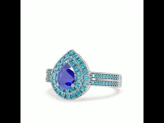 Heart Animation Video | Heart Ring Turntable Render | Heart Ring 360 Animation |Jewelry Design Point