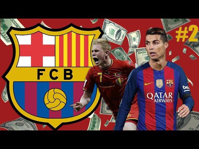 OHAA BARCELONA'YA RONALDO'YU GETİRDİM! w/De Bruyne