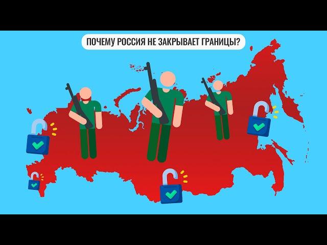 Почему Россия не закрывает границы?