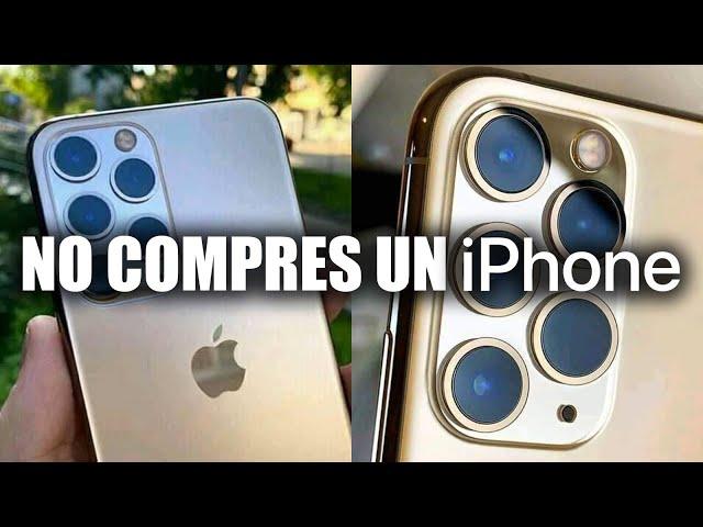 No compres un iPhone! Repito no compres un iPhone