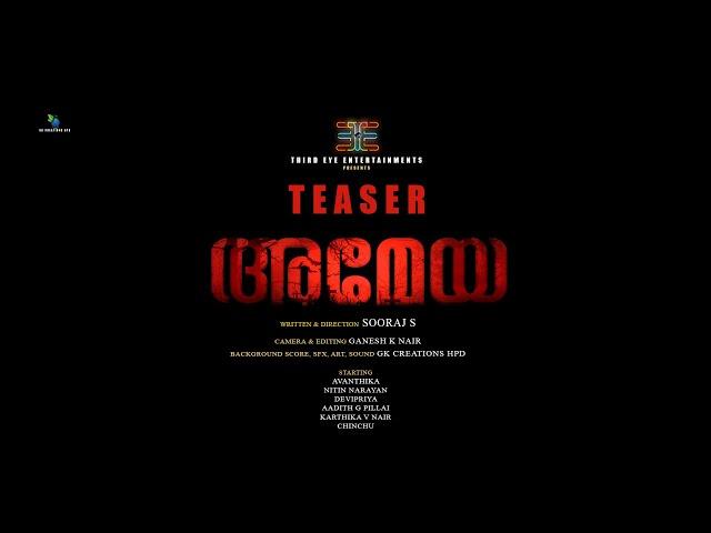 AMEYA | Teaser | Short Film By Sooraj S | Third Eye Entertainments