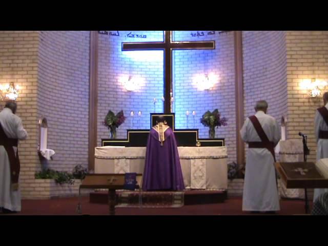 Assyrian Church Raza Qadisha in Rabban Hurmizd,Sydney,Australia.Qasha Alan Odisho.part1