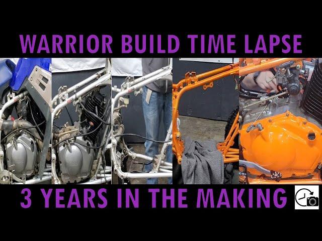 1998 Warrior 350 FULL TIME LAPSE BUILD - 3 YEARS IN THE MAKING
