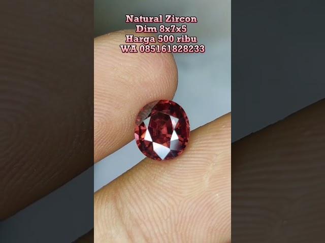 Zircon imut manis, cocok ada di jari manis anda #Zircon #batumewah