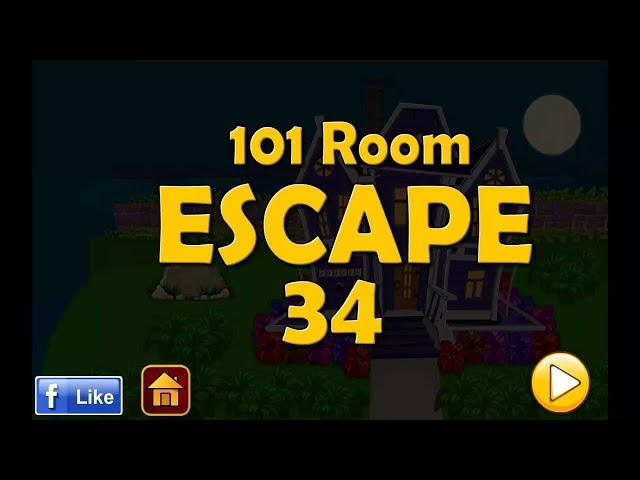 501 Free New Escape Games Part 2 ( 101 Room Escape )  Level 34 Walk-through