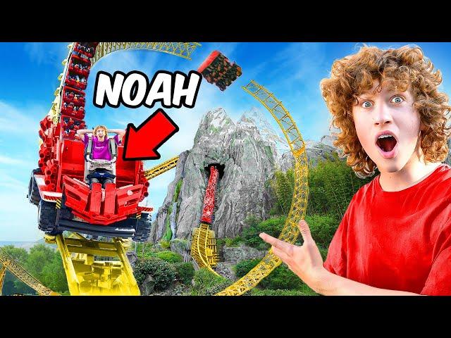 NELSON AND NOAH GO TO A CRAZY AMUSEMENT PARK!!