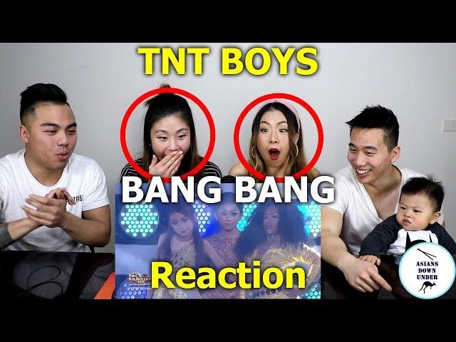 TNT Boys as Jessie J., Ariana Grande, & Nicki Minaj | Bang Bang | Reaction - Australian Asians