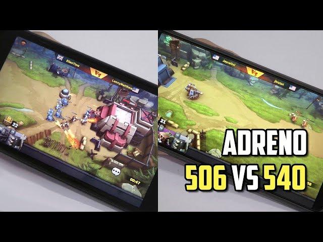 Adreno 540 vs Adreno 506 (Snapdragon 835 vs Snapdragon 625)