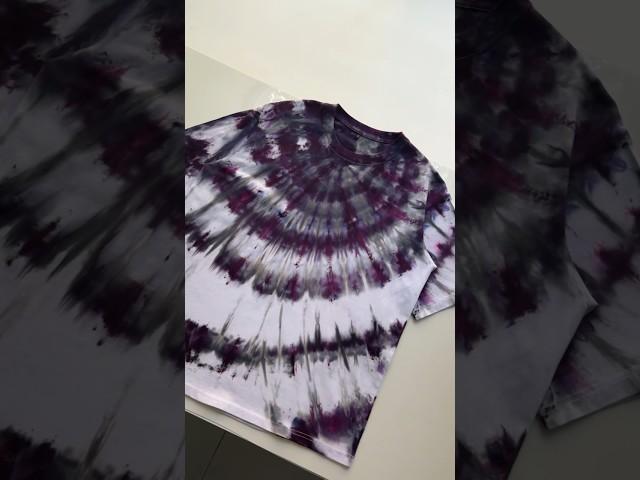 Самый загадочный краситель для ткани  Цвет Икс от DROP #tiedye #custom #diy #icedyeing #shorts