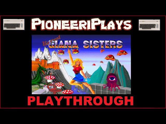 The Great Giana Sisters (C64) - Playthrough