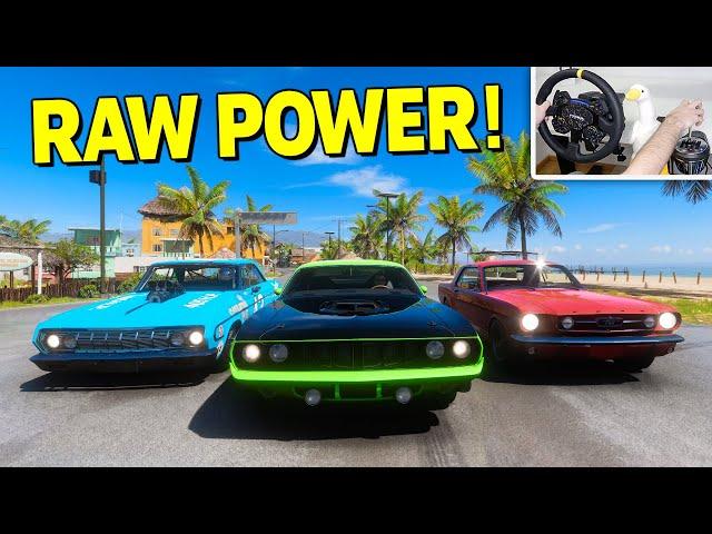 Fastest Muscle Car Challenge! - Forza Horizon 5