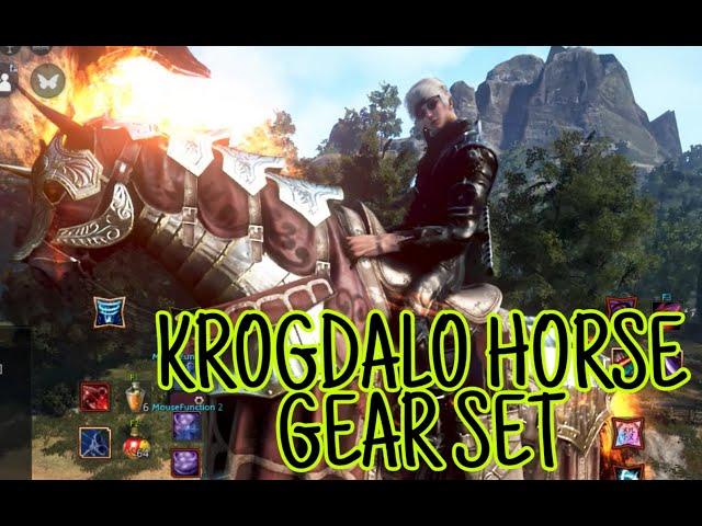 Krogdalo Horse Gear (WIND) - Black Desert Online