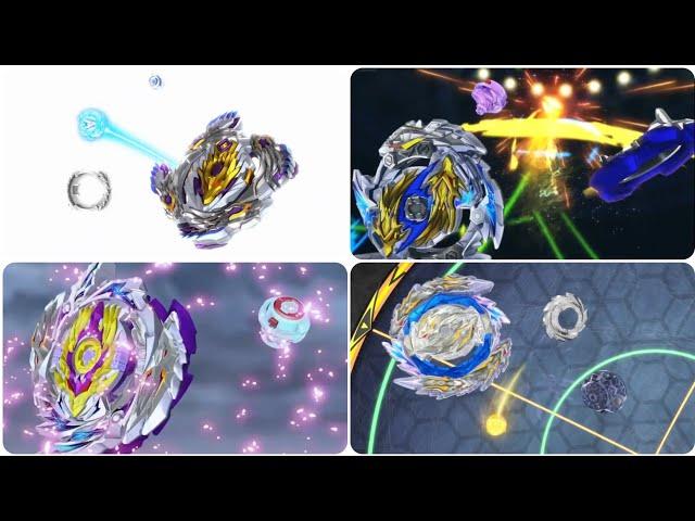 All Luinor Burst Finishes in Beyblade Burst Season 1-6