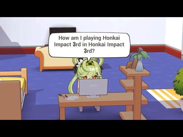 Ai-chan Interaction with Computer | Honkai Impact 3rd