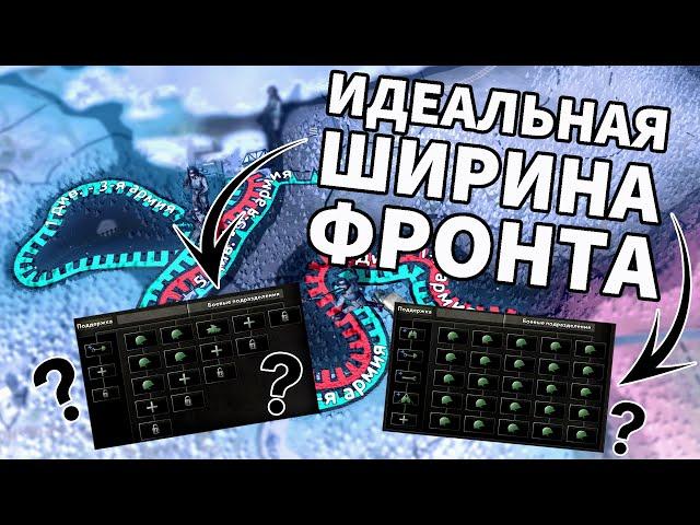 Идеальная ширина фронта в Hearts of Iron 4 | Советы и рекомендации