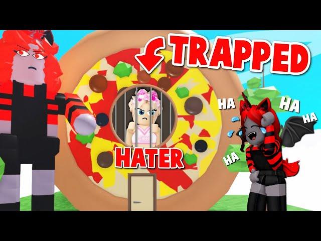 I TRAPPED My HATER In My PIZZA HOME In Adopt Me! | Roblox