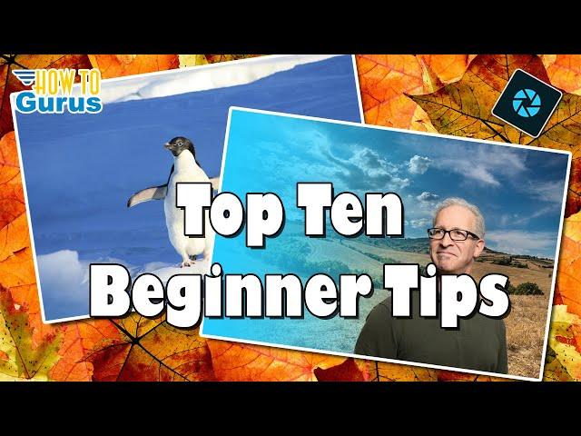 Top Ten Things You Should Know in Photoshop Elements for Beginners