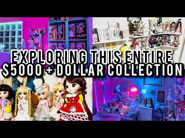 $5000+ Collection Tour 2025!! Dollfie Dream, Pullip, Sanrio, Anime Figures, Manga & J-fashion