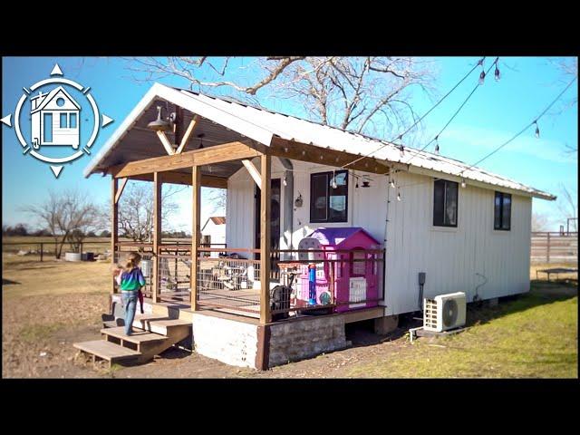 Family converts shed into a lovely tiny house for $16k!