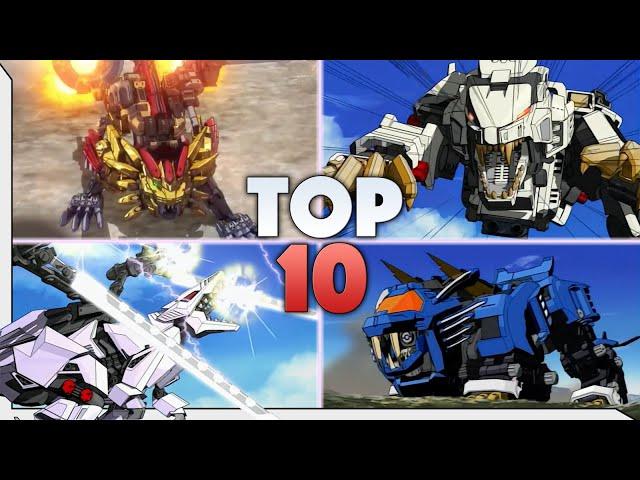 TOP 10 Zoids Battles