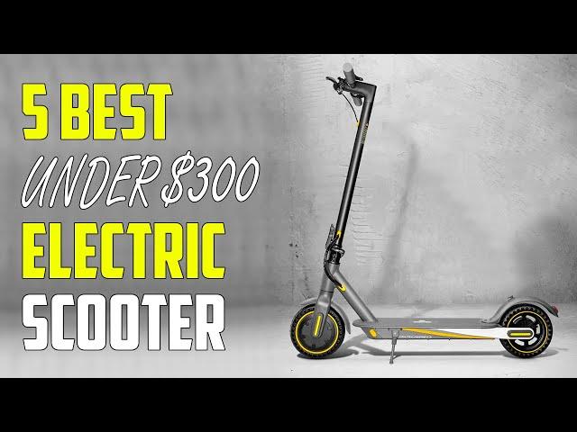 5 Best Electric Scooters Under $300 in 2024 | [Cheap & Fastest]