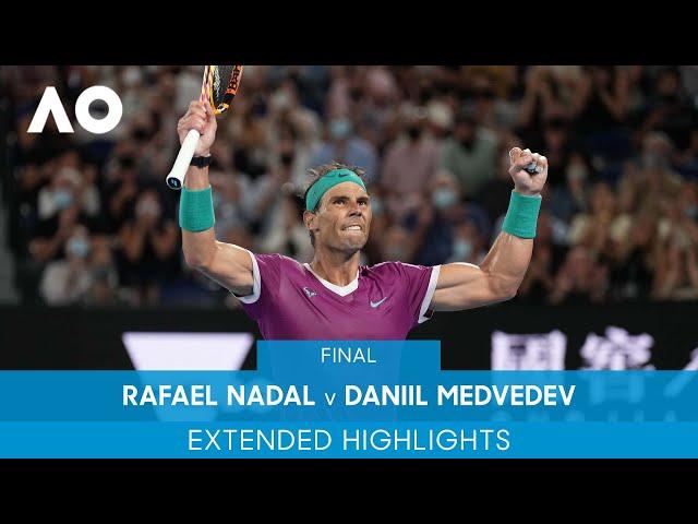 Rafael Nadal v Daniil Medvedev Extended Highlights (Final) | Australian Open 2022