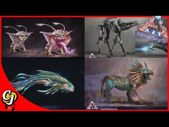 ALL NEW ARK CREATURES CONFIRMED FOR ARK GENESIS 2!! || ARK GENESIS 2!!