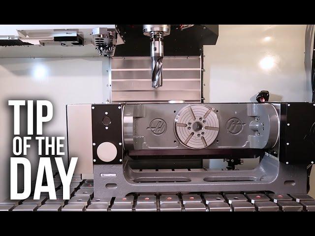 How to Command a Safe Tool Change Position to Avoid Fixtures and Rotaries – Haas Tip of the Day