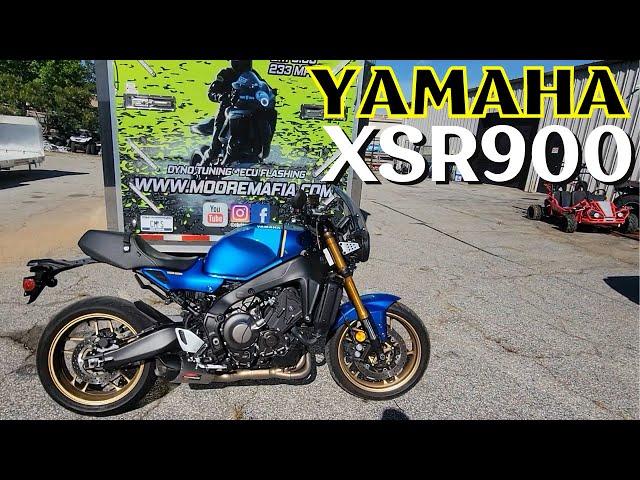 2024 Yamaha XSR900 with Yoshimura Exhaust ECU Flash