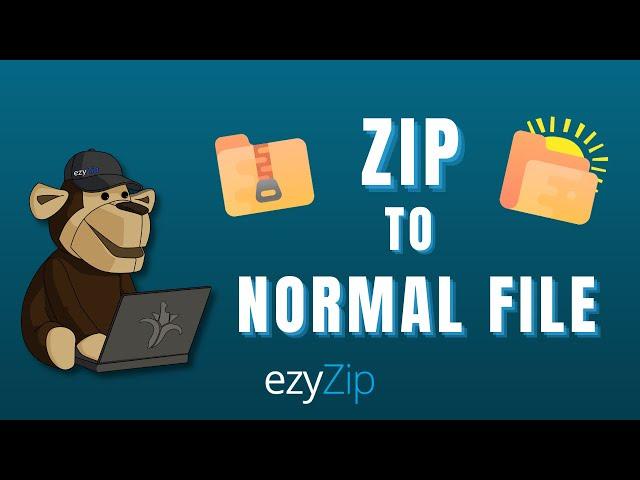 How To Convert ZIP to Normal File (Simple Guide)