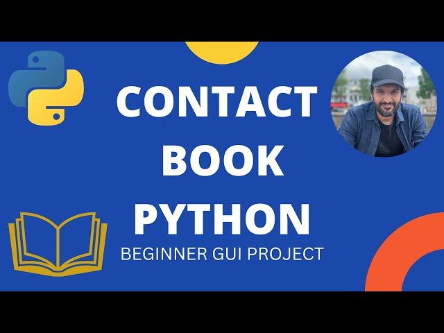 Build a Contact Book GUI in Python | Save to CSV | PySimpleGUI Project