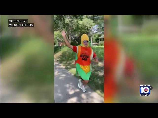 Las Vegas man runs to Nebraska to raise awareness for MS